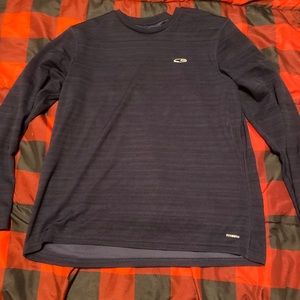 Navy blue champion long sleeve shirt